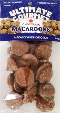 Ultimate Gourmet Header Bag Chocolate Macaroons 12/210g Sugg Ret $4.99