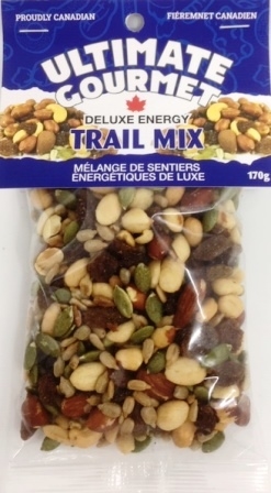 Ultimate Gourmet Header Bag Deluxe Energy Mix 12/170g Sugg Ret $4.49