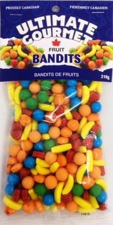 Ultimate Gourmet Header Bag Fruit Bandits 12/210g Sugg Ret $4.99