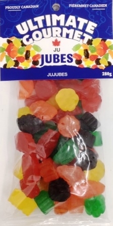 Ultimate Gourmet Header Bag Ju Jubes 12/280g Sugg Ret $4.99