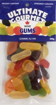 Ultimate Gourmet Header Bag Wine Gum 12/200g Sugg Ret $4.49