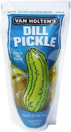 Van Holten's Dill Pickle-In-A-Pouch 12/112g Sugg Ret $3.49
