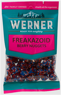 Werner Freakazoid Berry Nuggets  6/92g Sugg Ret $4.99