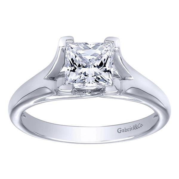 Marquise cut diamond engagement ring Plain gold wedding band Women Sta –  HelloRing