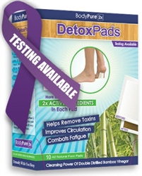 Add a 10 day (100 hrs) Supply of Detox Foot Pads!