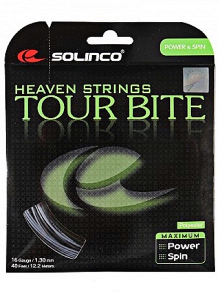 Solinco Tour Bite Diamond Rough 16L g 1.25 mm Tennis String - 2 Packs 1920079-2