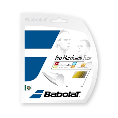 Babolat Pro Hurricane Tour 16 Gauge  Tennis Sting