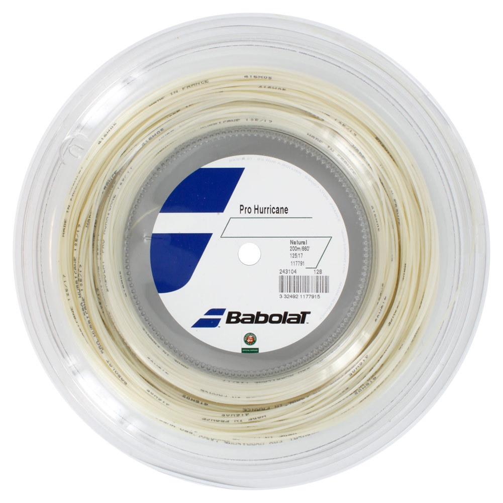 Babolat Pro Hurricane Tour tennis string reel durable spin