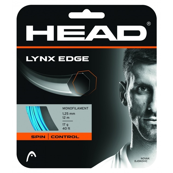 281784 17 Tennis String HEAD Lynx Edge Blue 1.25mm/12m