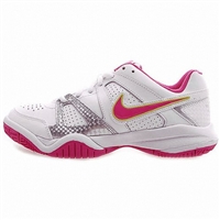 488327 102 Nike Trainers Shoes Kids City Court Vii