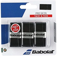 Babolat Pro Skin (3-Pack) Tennis Overgrip (Black) 653036 105