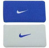 B0 452  Nike Dri-Fit Doublewide Wristbands Home & Away 2Pk