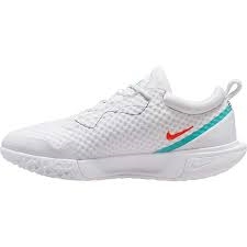 DH0618-136 Nike Men's Zoom Pro Tennis Shoes White and Washed Teal