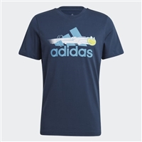 GN8059 Adidas Tennis Graphic Logo Tee