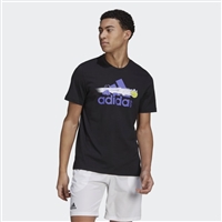 GN8063 Adidas Tennis Graphic Logo Tee