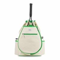 HTBP153 Ame & Lulu Hamptons Tennis Backpack (Limeade)