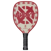 KZ1111-RED Onix Composite Evoke Tear Drop Pickleball Paddle with Tear Drop Shape, Polypropylene Core, and Fiberglass Faceâ€¦