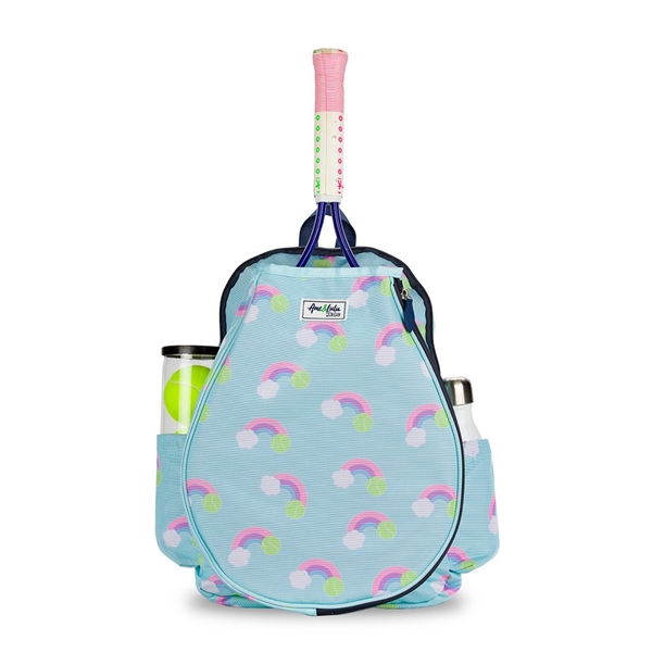 LLTBP218 Ame And Lulu Juniors` Little Love Tennis Backpack