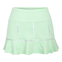 TAIL Women`s Yves 13.5 Inch Tennis Skort Enchantment Honeydew