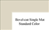 5" X 7" (3" X 5") Single Mat - Standard Color