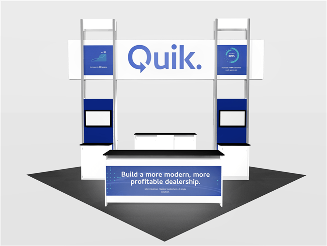 LL11 - 20x20 Backlit Rental Booth