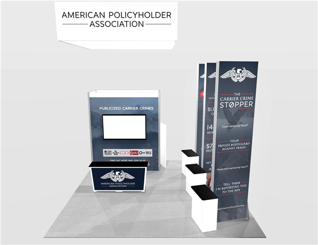 LL13 - 20x20 Backlit Rental Booth