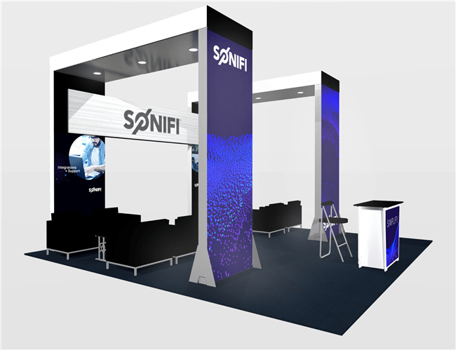LL2 - 20x20 Backlit Rental Booth