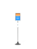 Sanitizer Stand 65"h