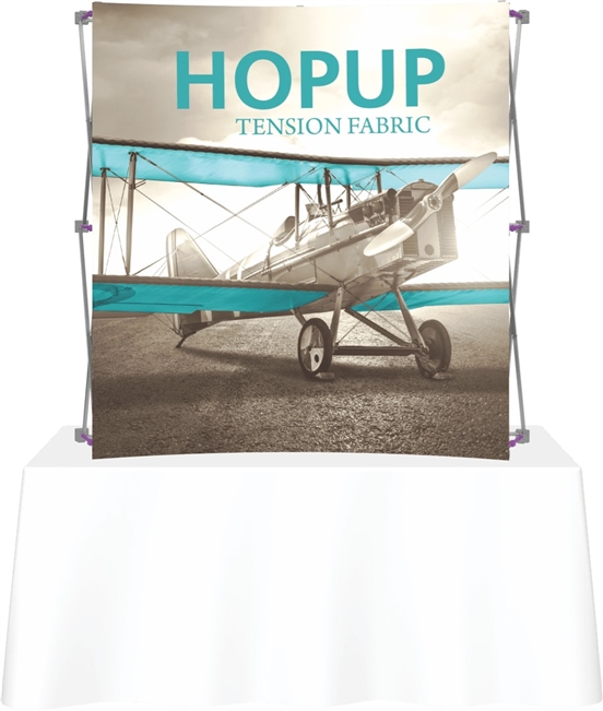 6' Hopup Tabletop Curve w/ Face Graphic