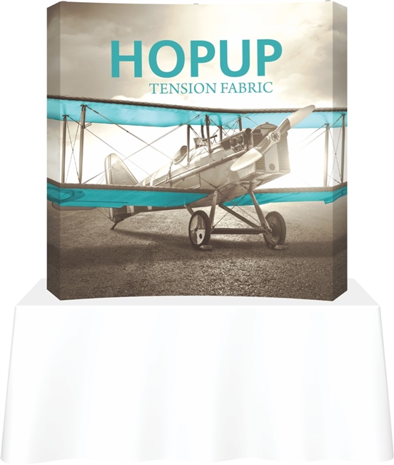 6' Hopup Tabletop Curve w/Wrap Graphic