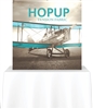 6' Hopup Tabletop Straight w/Front Graphic