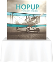 6' Hopup Tabletop Straight w/Front Graphic