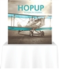 6' Hopup Tabletop Straight w/Wrap Graphic