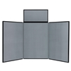 6' Fabric Folding Panel Tabletop