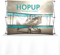 8' Hopup Tabletop Curve w/ Face Graphic