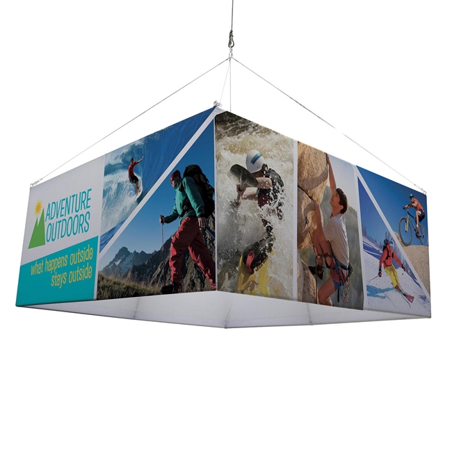 8' Square Hanging Banner Kit