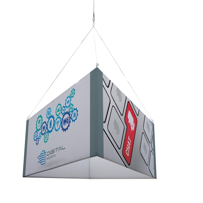 8' Triangle Hanging Banner Kit