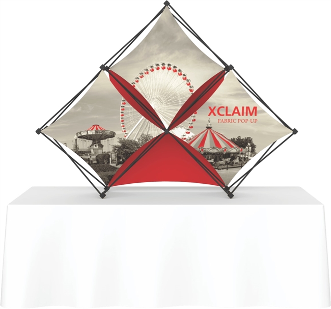 8' Xclaim Tabletop Pyramid Kit 2