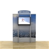 Hybrid LCD Stand w/ Header and Straight Sides
