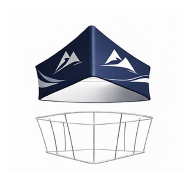 Tapered Triangle Overhead Hanging Banners