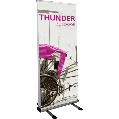 Thunder Outdoor Retractable Banner