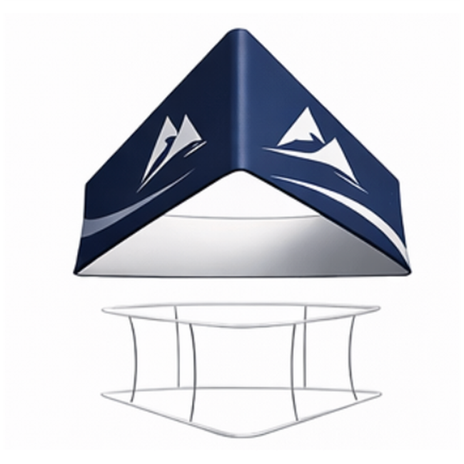 Triangle Overhead Hanging Banners