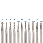 Super Carbide Burs, 3/32" Shank