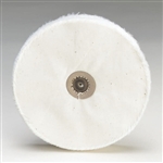 Loose White Muslin Buffs - Leather Center