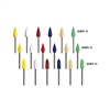 Dedeco SUNBURST Midgets, 3/32" Shanks (Assortment)