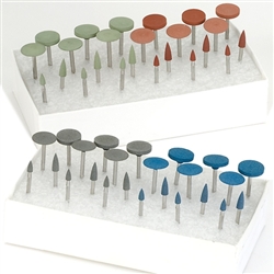 Poly Polishers, Set of Wheels & Points