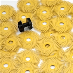 3M Radial Bristle Discs 2" & 3" (40-Pc. Pkgs.)