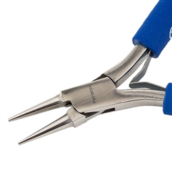 Foam Grip Stainless Pliers, Round Nose