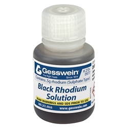 Black Rhodium Pen Plating Solution