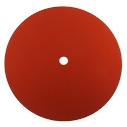 Red Silicon Casting Pad, 7" Diameter